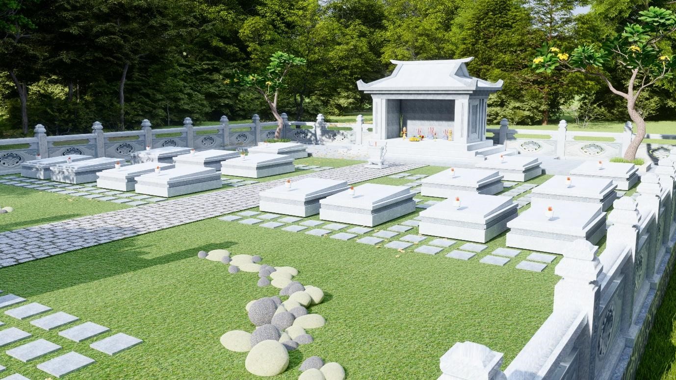 Nguyên tắc bố trí mộ trong nghĩa trang gia đình chuẩn phong thủy